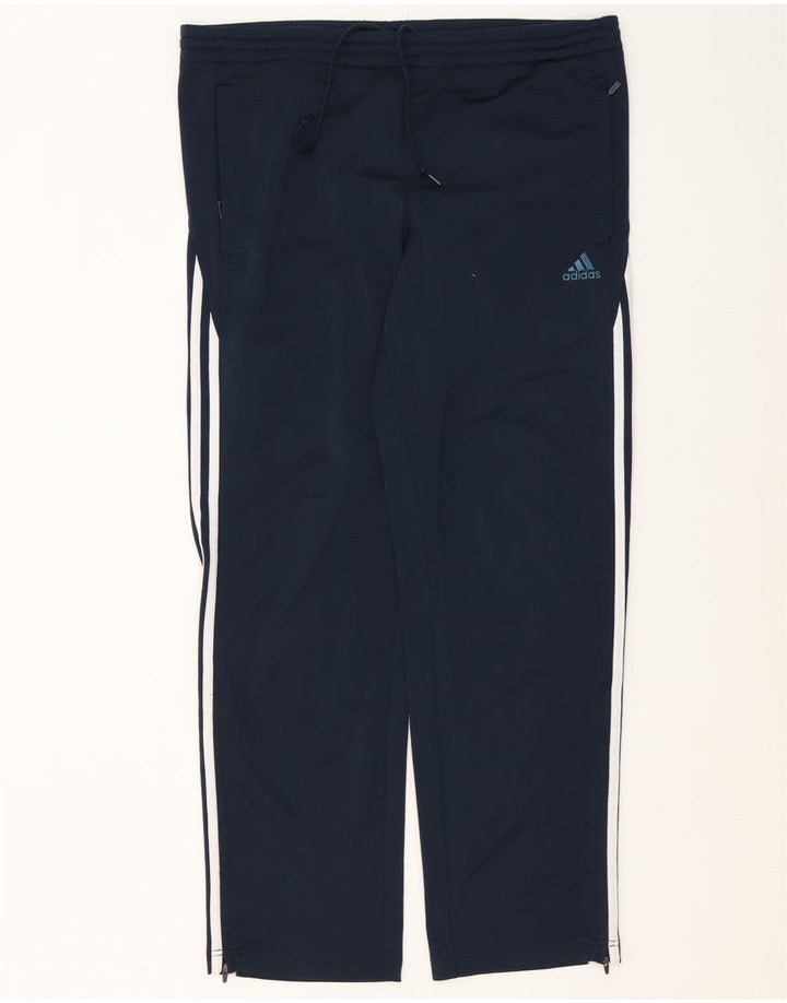 Мужские спортивные брюки Adidas UK 38/40, средний темно-синий, полиэстер