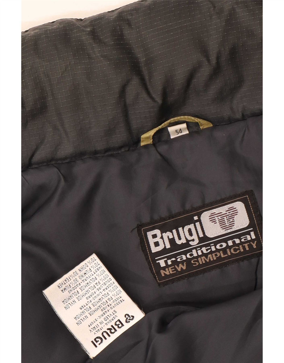 Мужской утепленный жилет Brugi IT 54 2XL Желтый Полиамид