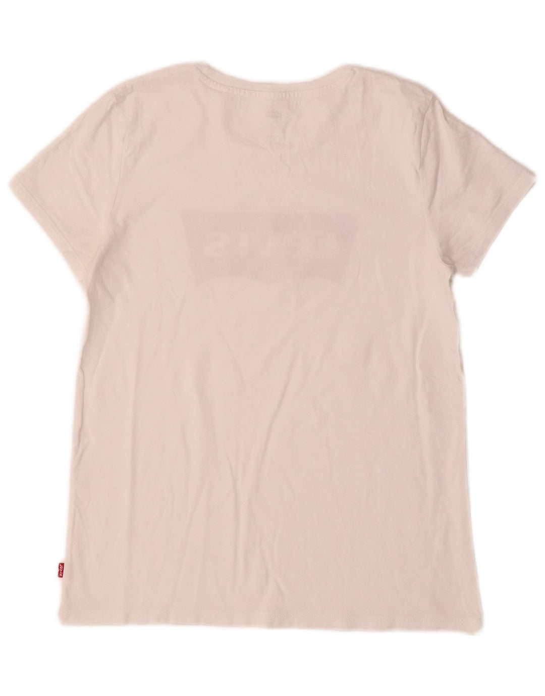 Женская футболка с рисунком Levi's Top UK 10, маленькая белая