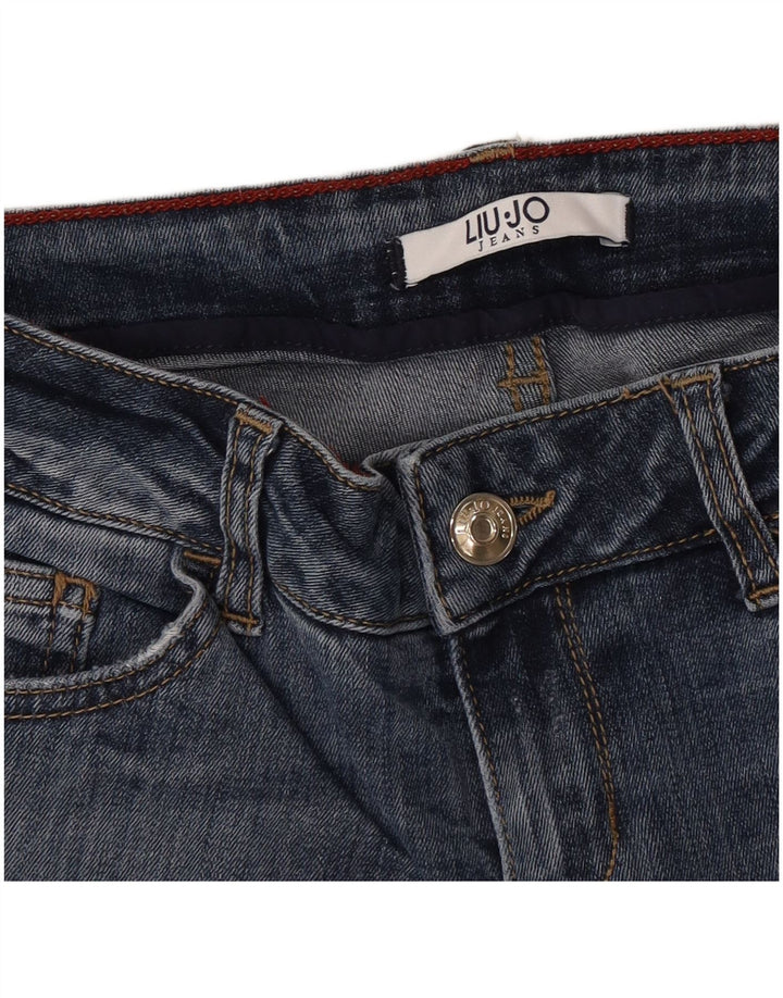 Женские джинсы скинни Liu Jo W28 L28 синие