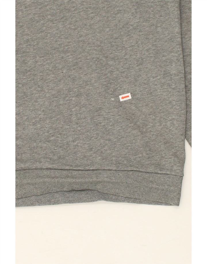 PUMA Mens Hoodie Jumper Medium Grey Cotton Vintage Puma and Second-Hand Puma from Messina Hembry 