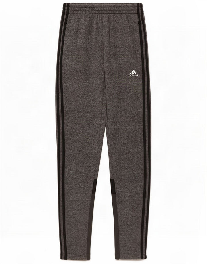 Мужские спортивные брюки Adidas XS серые с цветными блоками, полиэстер