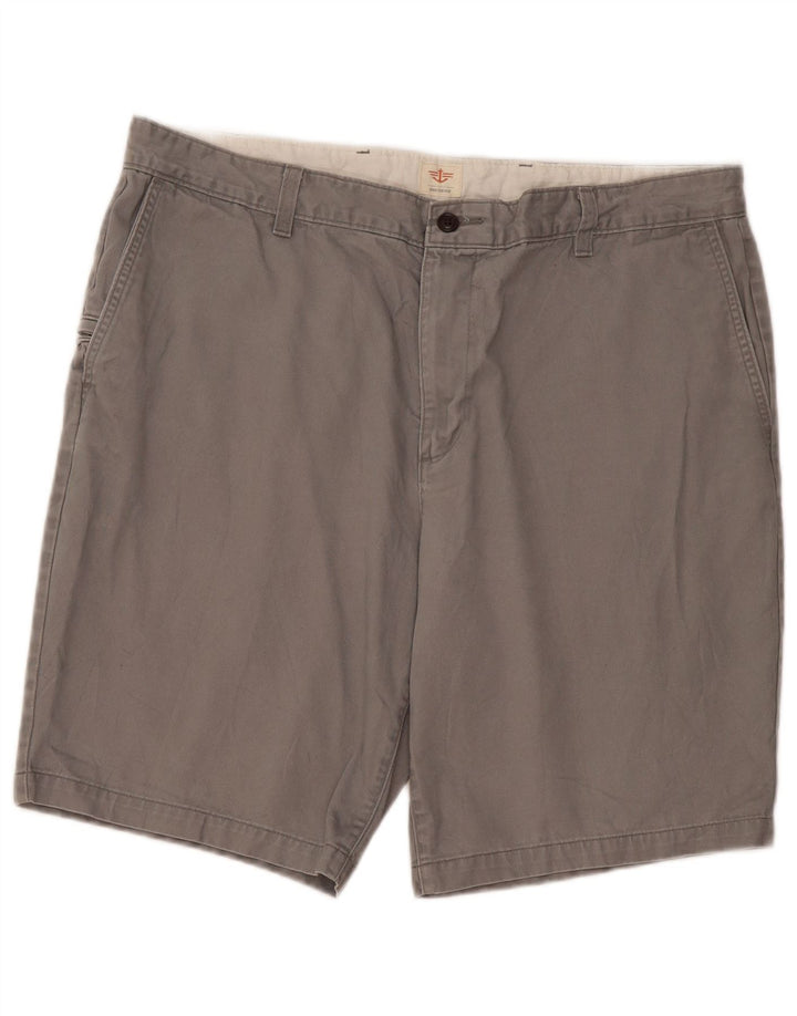 Мужские шорты карго DOCKERS W40 XL, серые, хлопок