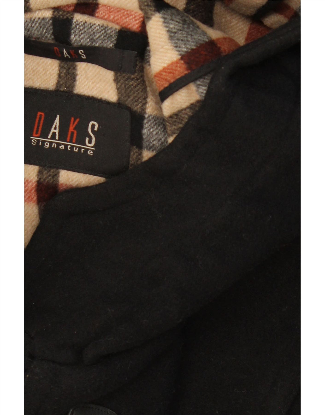 Женский дафлкот с капюшоном DAKS UK 16, большой черный