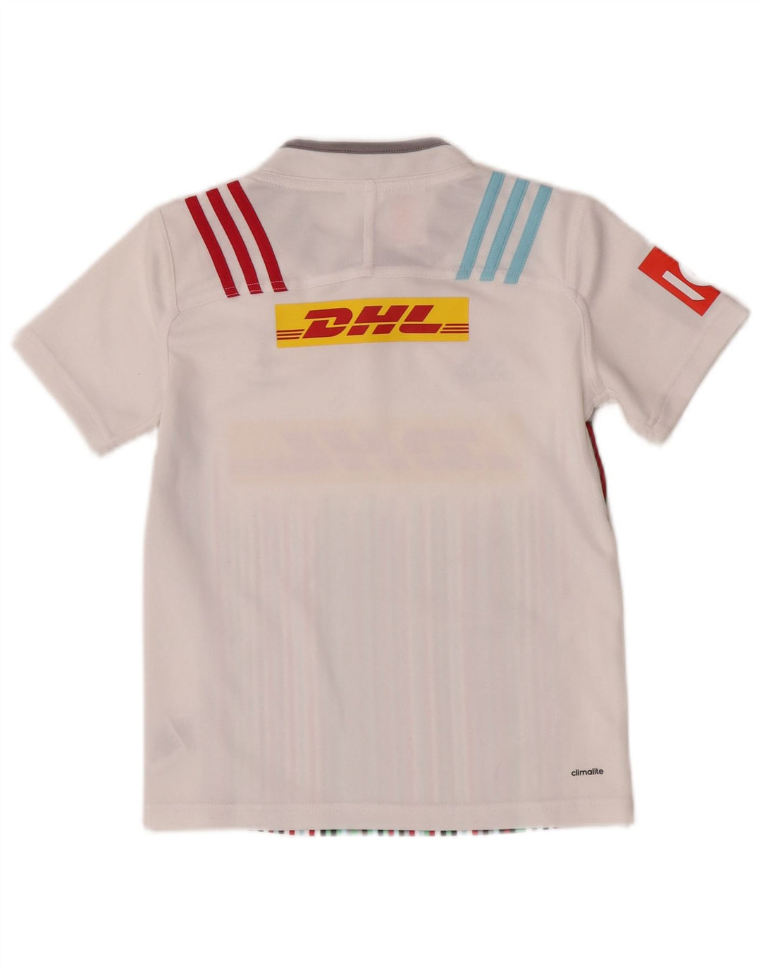 Футболка Adidas с рисунком для мальчиков, топ 9-10 лет, белый полиэстер