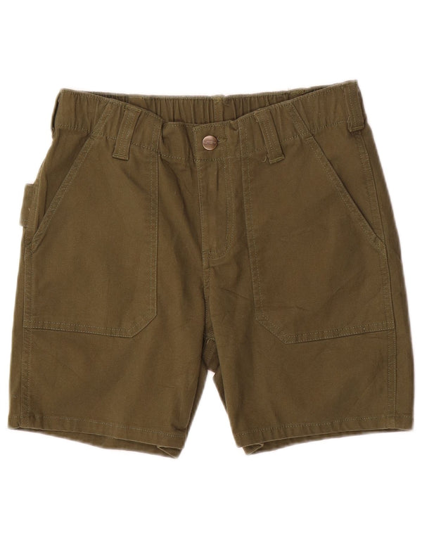 Женские шорты чинос Carhartt свободного кроя US 2 XS W28, хлопок цвета хаки
