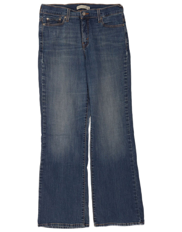 Женские джинсы Levi's 512 Perfectly Slim Bootcut, размер США 12, большие W30 L31, синие