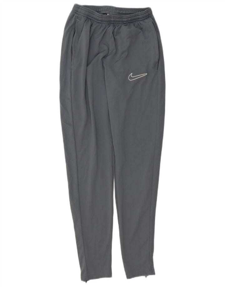 Мужские спортивные брюки Nike Dri Fit, маленький серый полиэстер