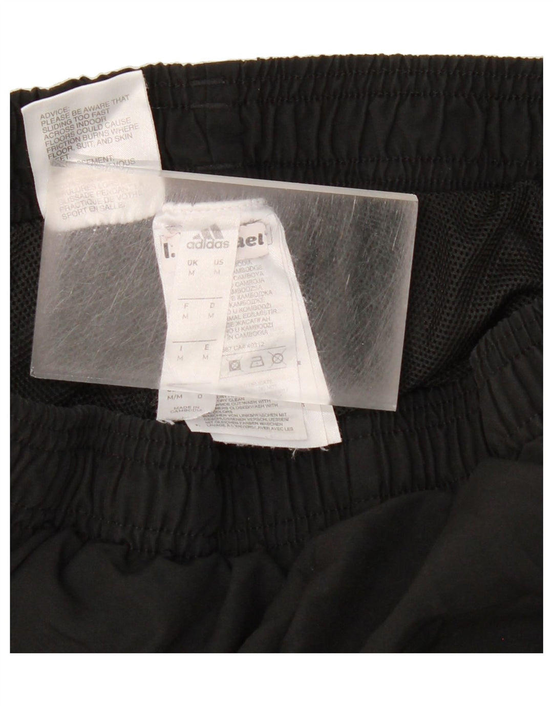 ADIDAS Mens Tracksuit Trousers Medium Black Polyester Vintage Adidas and Second-Hand Adidas from Messina Hembry 
