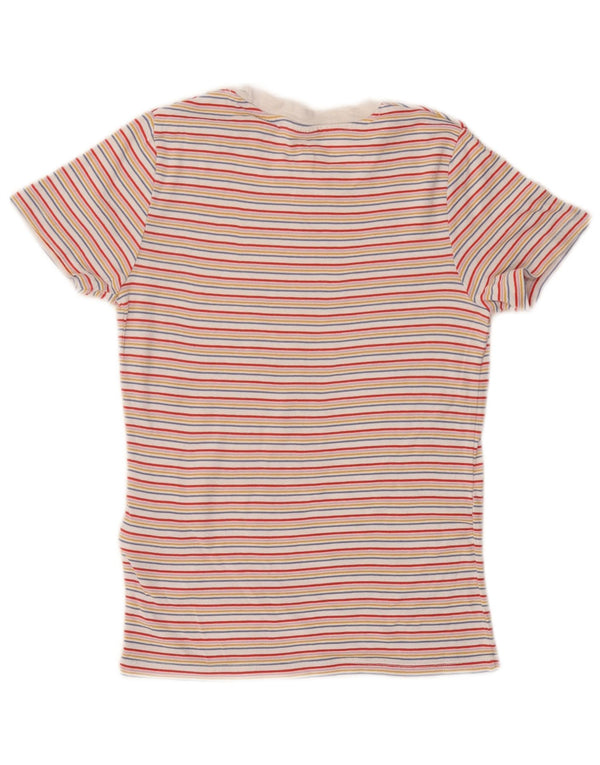 Женская футболка Levi's Top UK 6 XS, хлопок в разноцветную полоску