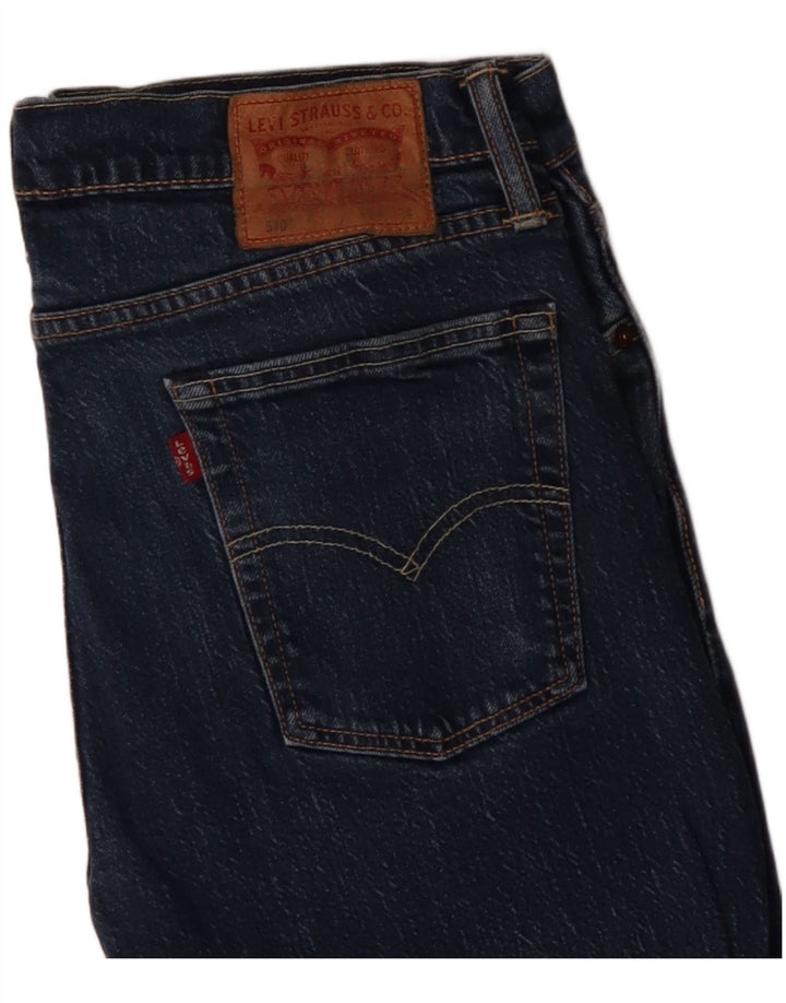 Мужские джинсы скинни Levi's 510 W34 L34 синие, хлопок