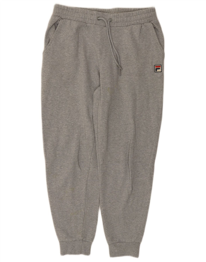 Женские спортивные брюки FILA Joggers UK 10, маленькие серые, хлопок