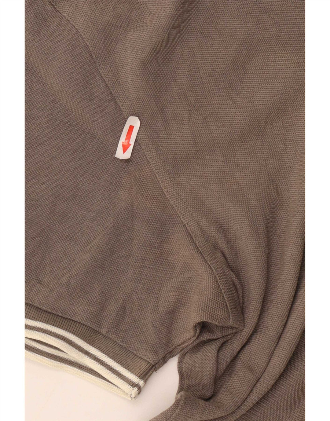 Мужская рубашка поло Fred Perry, большая серая хлопковая ткань