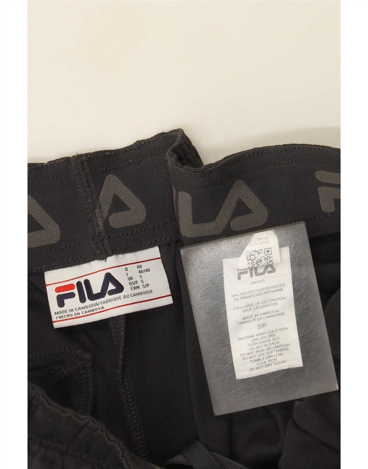 Мужские спортивные брюки Fila, маленькие серые, полиэстер