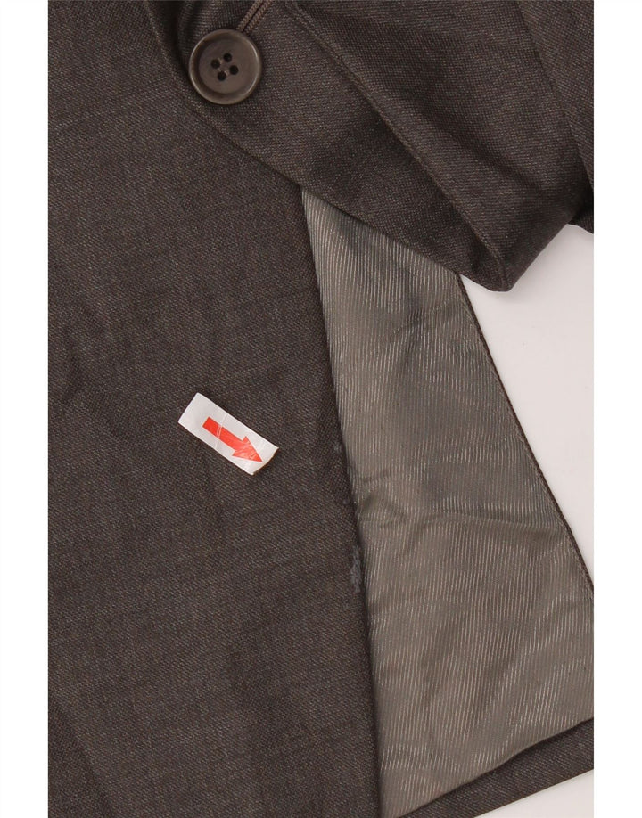 Мужской пиджак с 3 пуговицами Marks & Spencer, Великобритания, 44 XL, серый, новый, шерстяной