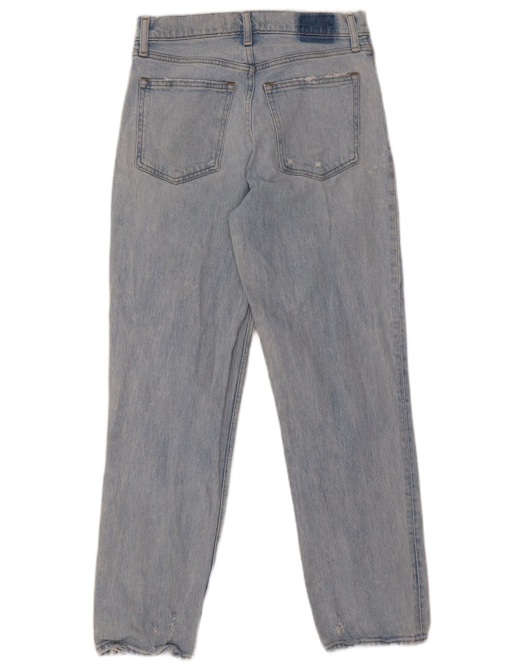 Женские прямые джинсы ABERCROMBIE & FITCH США 6, средние W28 L27, синие