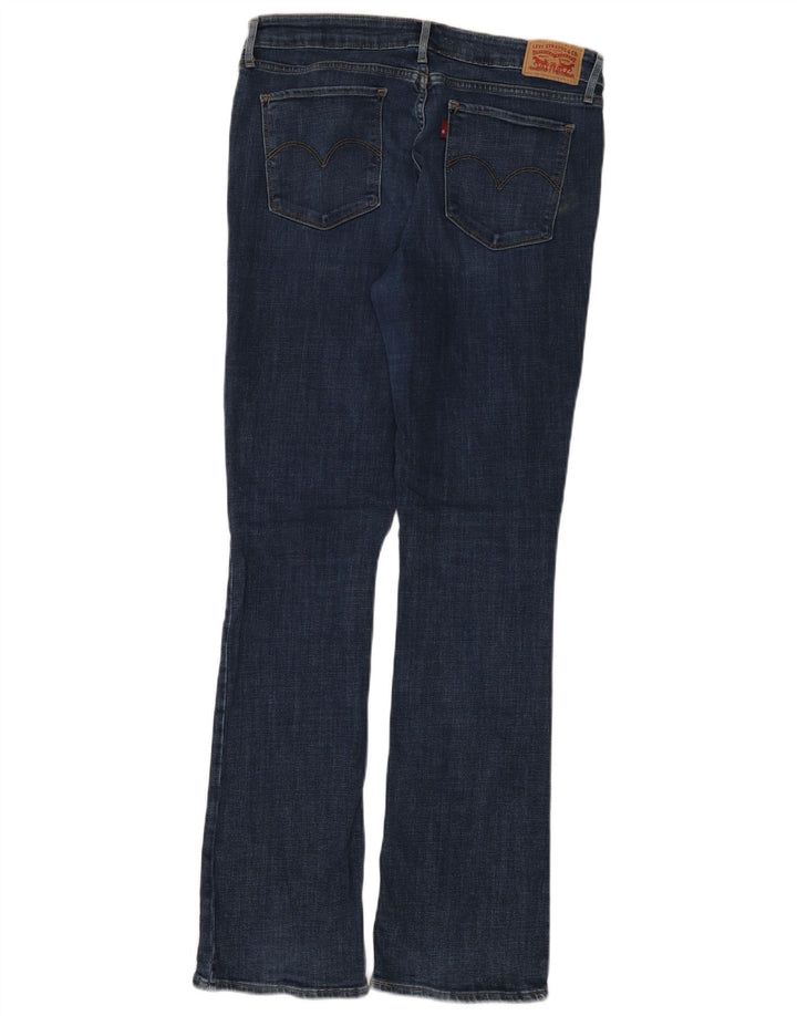 Женские джинсы Levi's 715 Bootcut W32 L32 Темно-синие, хлопок