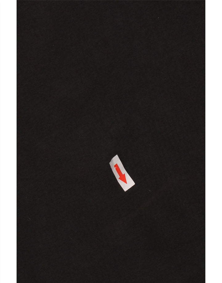 Женская футболка NIKE Top UK 14/16, большой черный хлопок