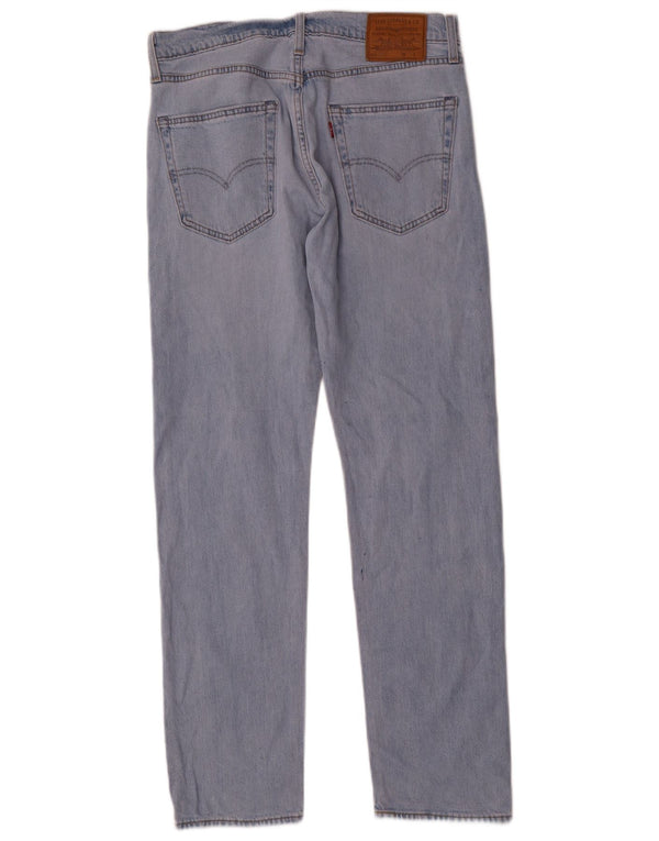 Женские зауженные джинсы Levi's 502 W32 L32, синий хлопок