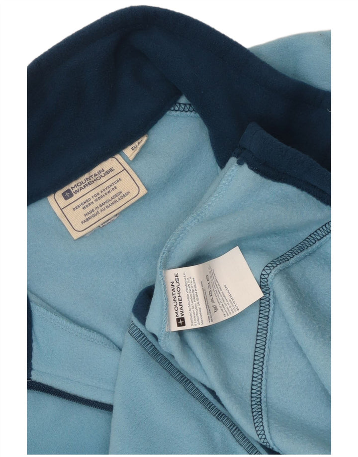 Женский флисовый джемпер с воротником на молнии Mountain Warehouse IT 44, средний синий