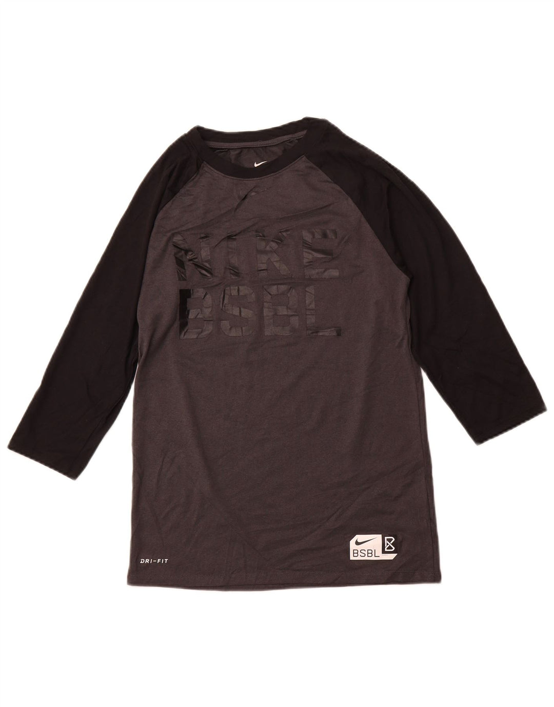 Женская футболка спортивного кроя с графическим рисунком NIKE Top UK 8, маленький серый спортивный цвет