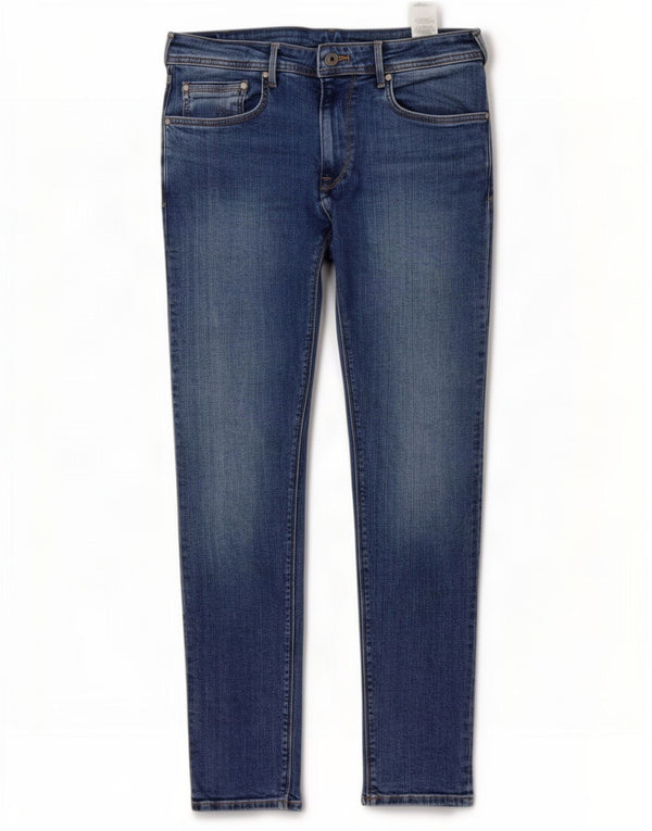 PEPE Jeans Мужские джинсы скинни W33 L32 Синий хлопок