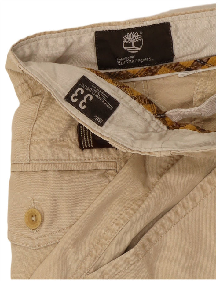 Мужские шорты чинос Timberland Earthkeepers W33 Средний Бежевый