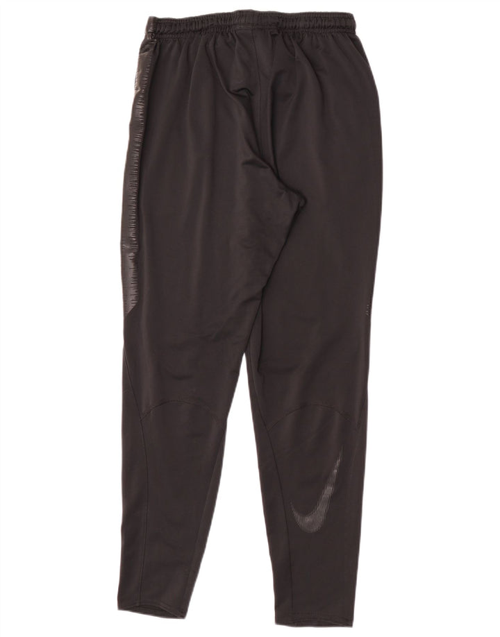 Мужские спортивные брюки с графическим рисунком Nike Dri Fit, маленькие черные полиэстер
