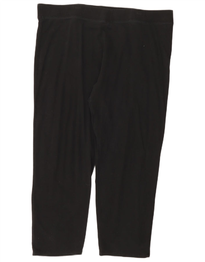 Женские леггинсы Zara UK 24 4XL, черные, хлопковые