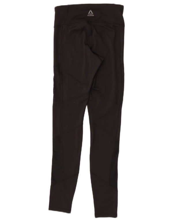 Женские леггинсы Reebok Speedwick UK 6 XS, черные, полиэстер