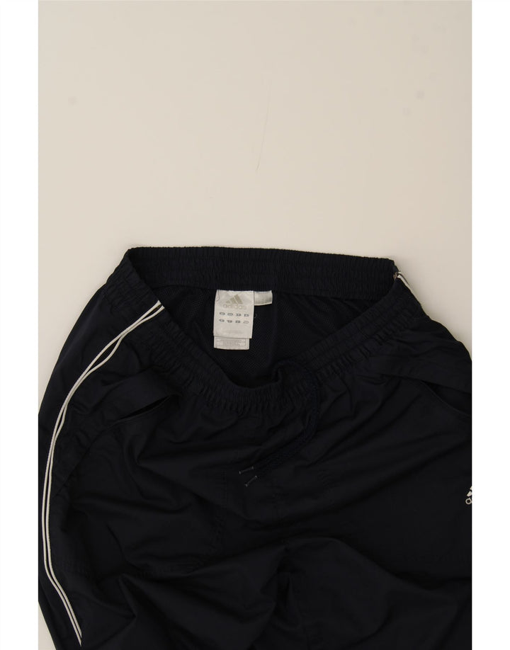 ADIDAS Mens Tracksuit Trousers Small  Navy Blue Polyester Vintage Adidas and Second-Hand Adidas from Messina Hembry 