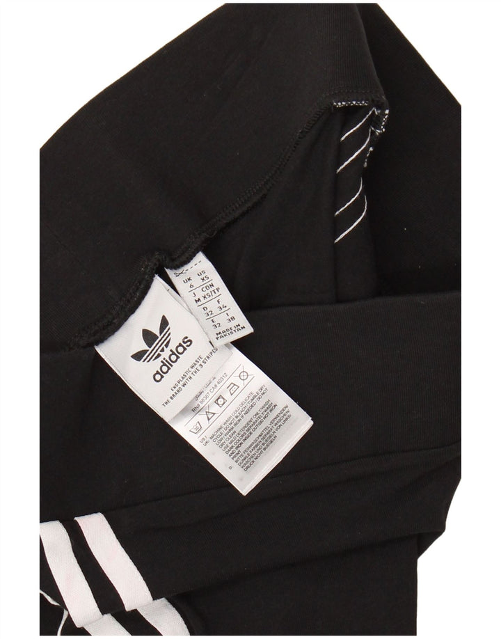 Женские леггинсы ADIDAS UK 6 XS, черный хлопок