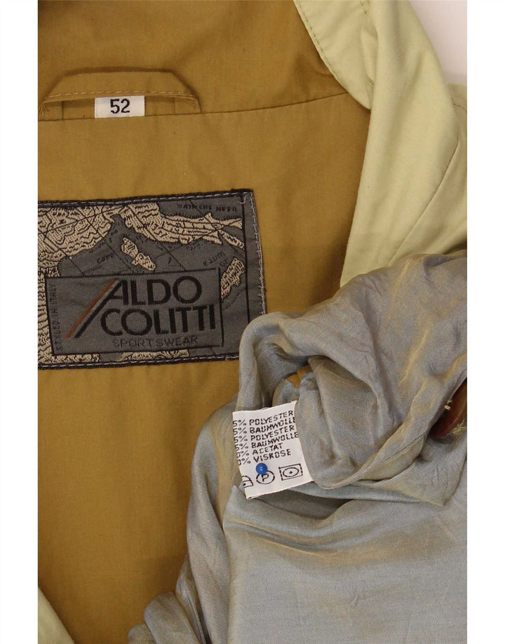 Мужская куртка-бомбер Aldo Colitti IT 52 XL Хаки Полиэстер