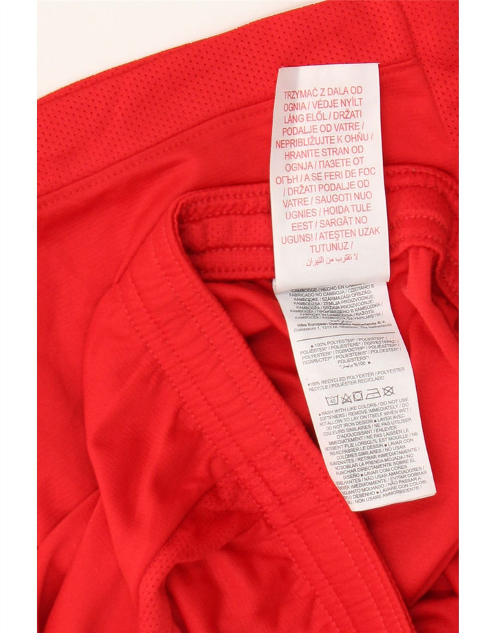 Спортивные шорты Nike для мальчиков Dri Fit 10–11 лет, средний красный полиэстер
