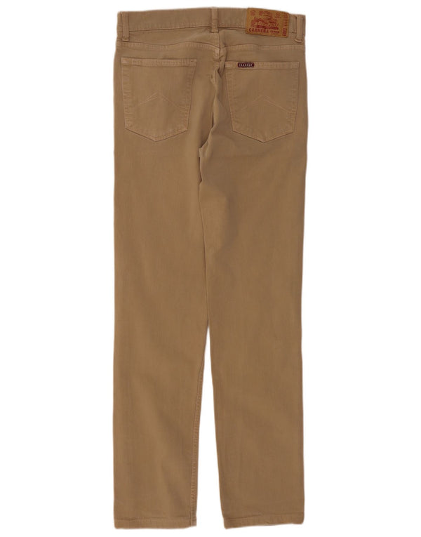 Carrera Mens 700 Regular Fit повседневные брюки W31 L31 Бежевые хлопковые