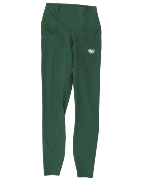 Женские леггинсы New Balance UK 6 XS, зеленые