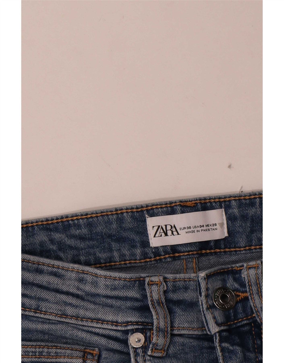 Женские джинсы Bootcut Zara EU 36 XS W26 L26 синие