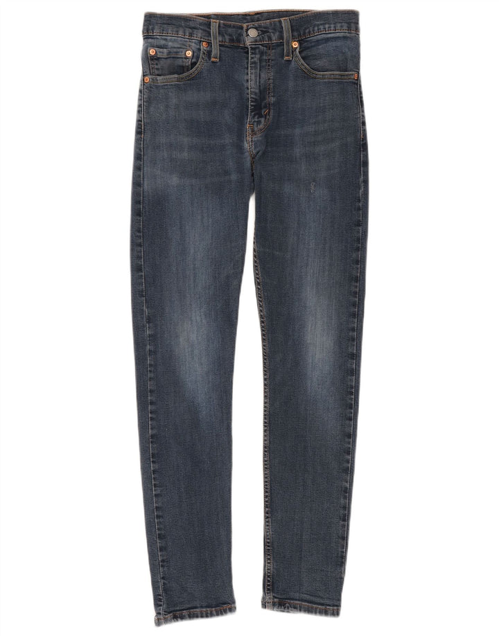Женские зауженные джинсы LEVI'S 512 W30 L32 Синие, хлопок
