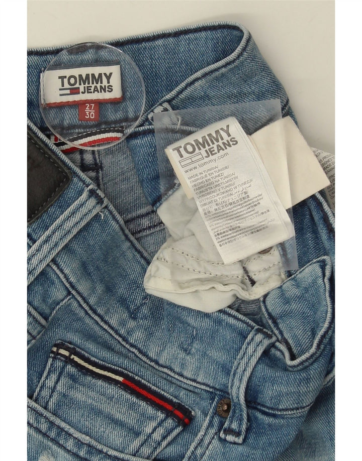 TOMMY HILFIGER Womens Slim Jeans W27 L27 Blue Cotton Vintage Tommy Hilfiger and Second-Hand Tommy Hilfiger from Messina Hembry 