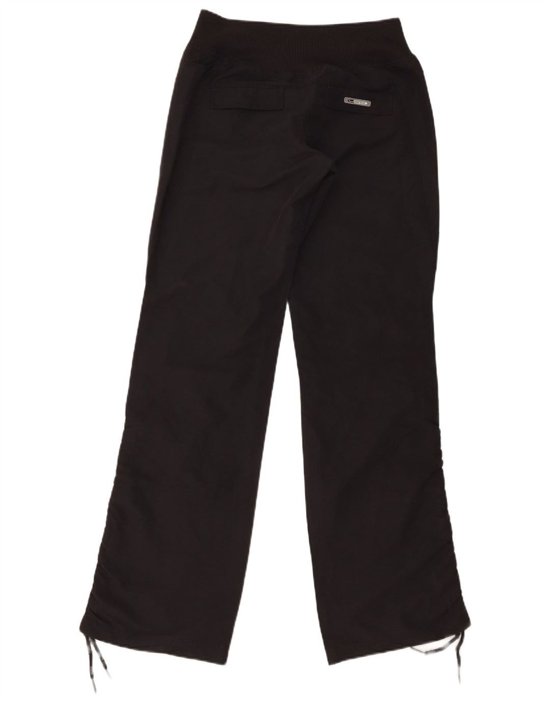 Женские прямые брюки Puma UK 8, маленькие W26 L33, черные, полиэстер