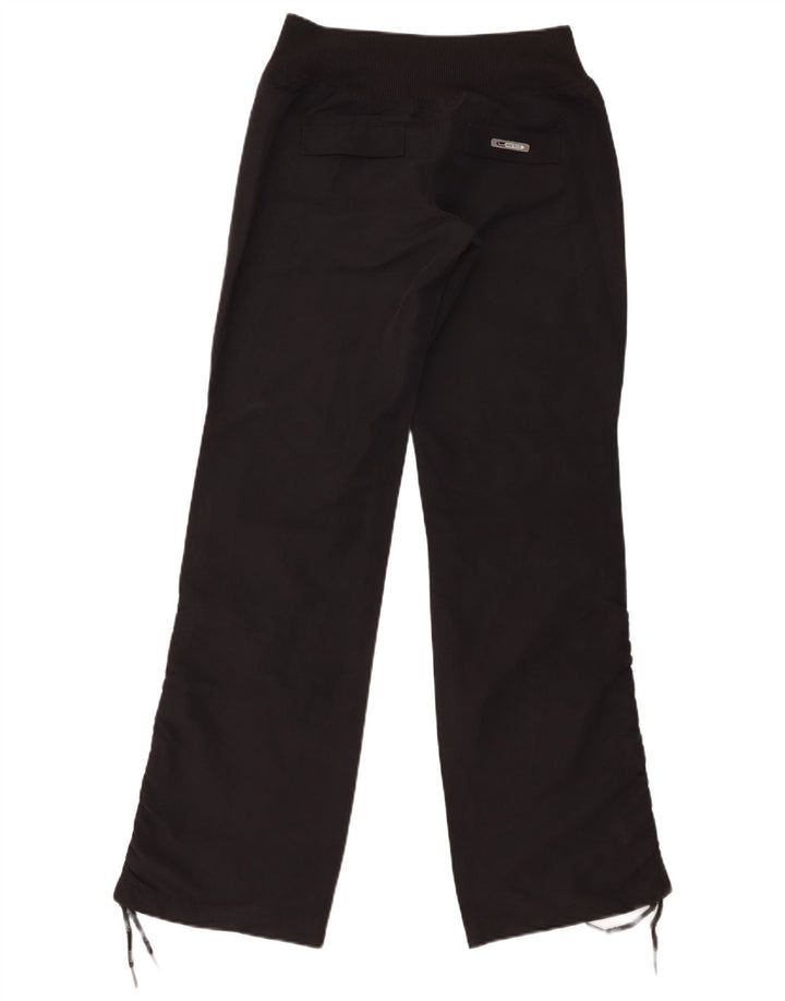 Женские прямые брюки Puma UK 8, маленькие W26 L33, черные, полиэстер