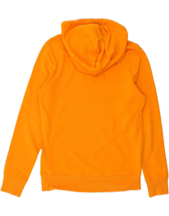 JACK & JONES Mens Hoodie Jumper Medium Orange Cotton Vintage Jack & Jones and Second-Hand Jack & Jones from Messina Hembry 