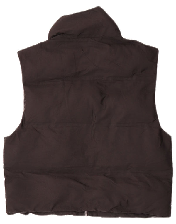Женский длинный жилет с подкладкой Zara UK 6 XS, черный полиэстер