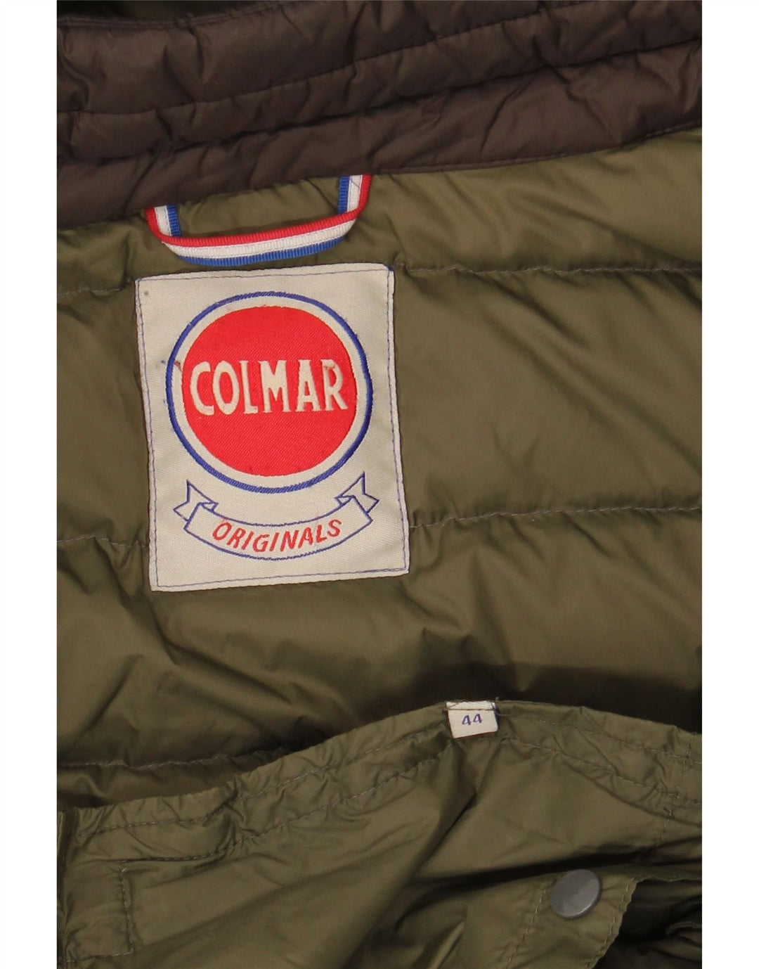 Colmar Мужская утепленная куртка с капюшоном IT 44 XS Хаки Полиамид