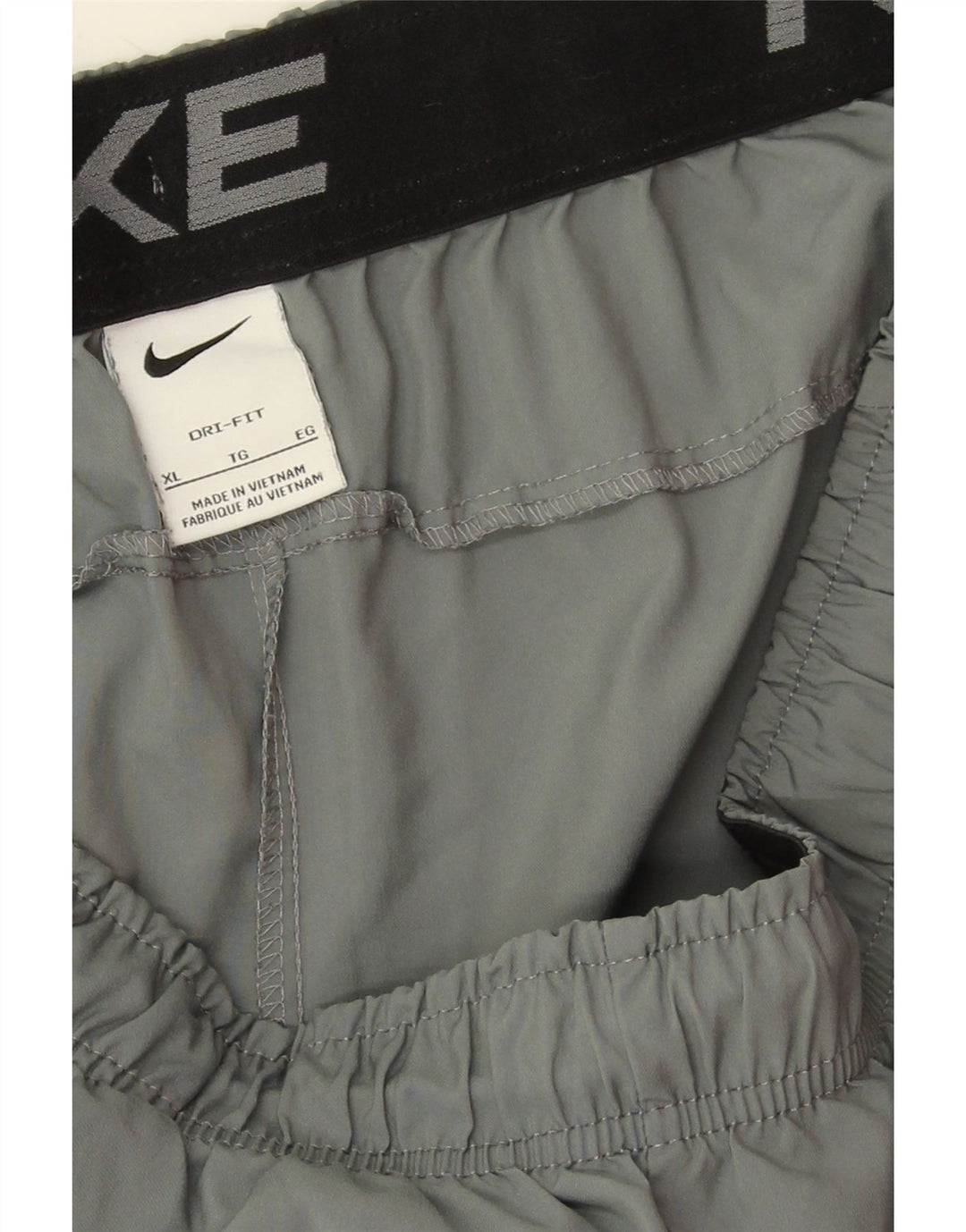 Мужские спортивные шорты Nike Dri Fit XL, серый полиэстер