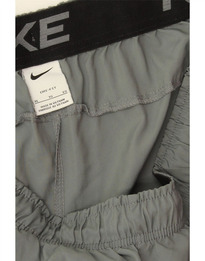 Мужские спортивные шорты Nike Dri Fit XL, серый полиэстер