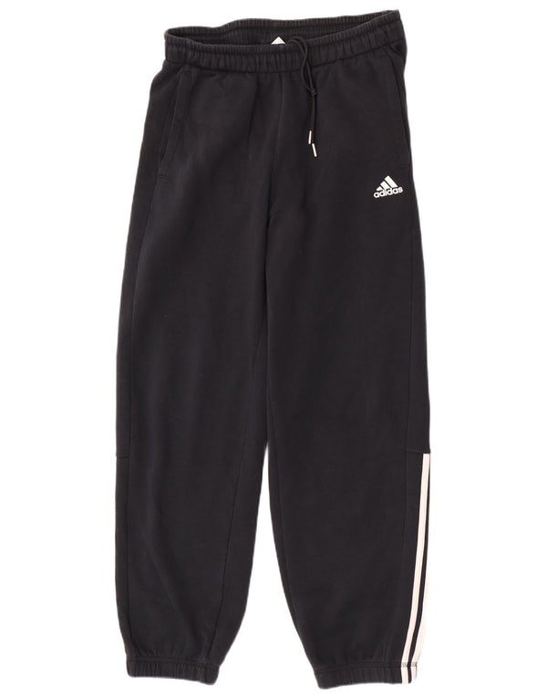 Женские спортивные брюки Adidas Joggers UK 12, средний черный хлопок