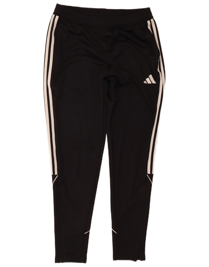 Мужские спортивные брюки Adidas Regular Fit, средний черный полиэстер
