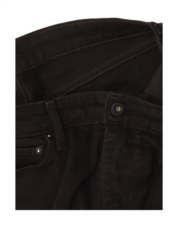 Женские прямые повседневные брюки Levi's W34 L31 черные