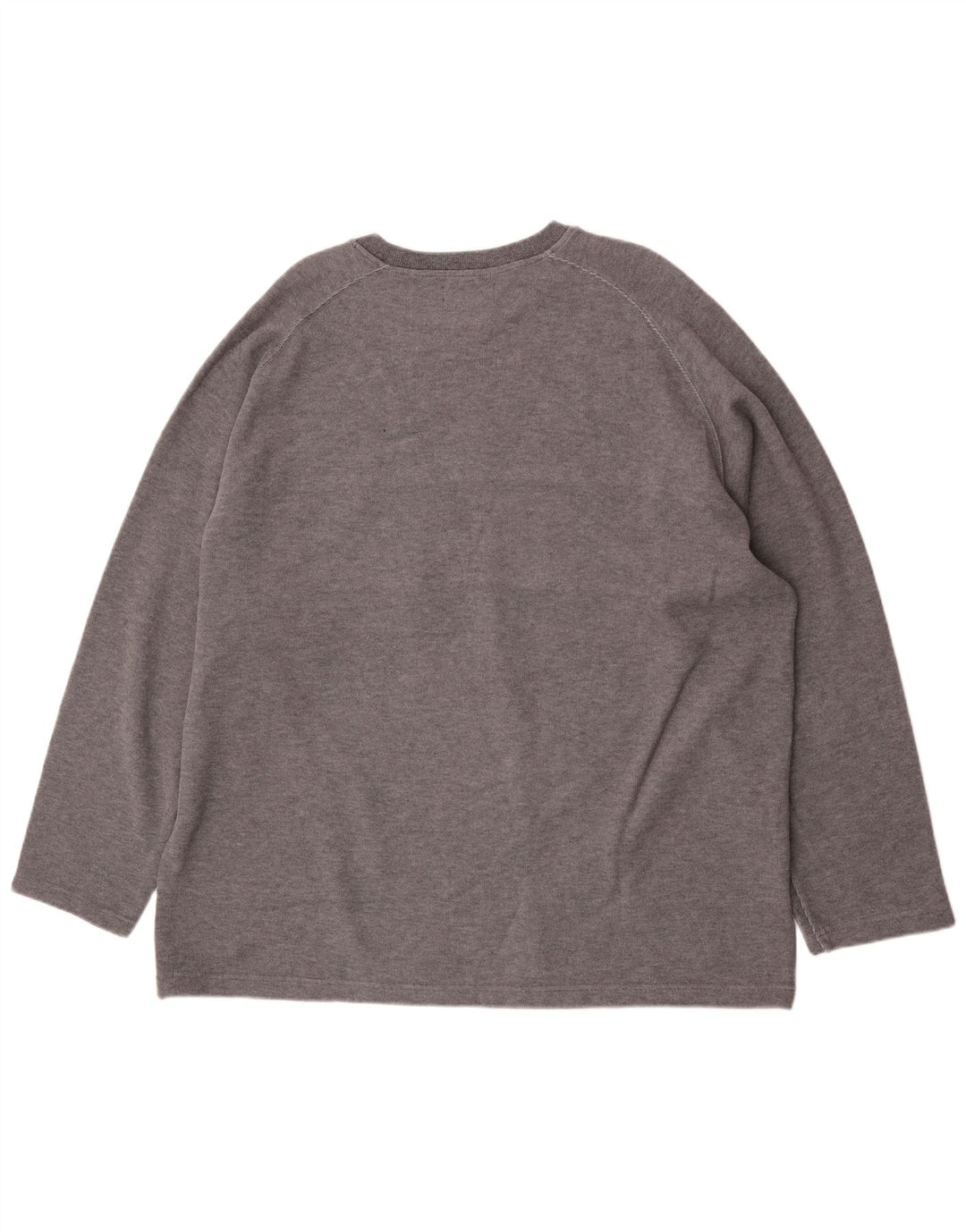 Мужской топ Marks & Spencer Blue Harbor с длинным рукавом, серый с цветными блоками, 2XL